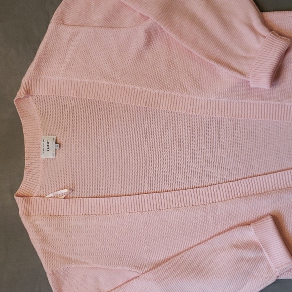Sabo Skirt Cardigan Pink Women's S - Picture 2 of 6